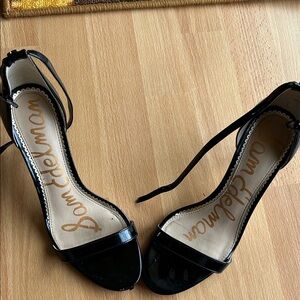 Sam Edelman Black Strappy Heels